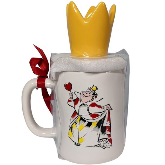 Rae Dunn Disney Queen of Hearts topper mug NEW - Picture 2 of 7